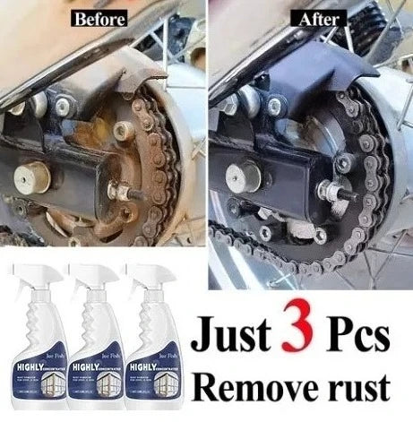 Car Rust Remover Spray - 120ml Multifunctional Metal Cleaner - image 3