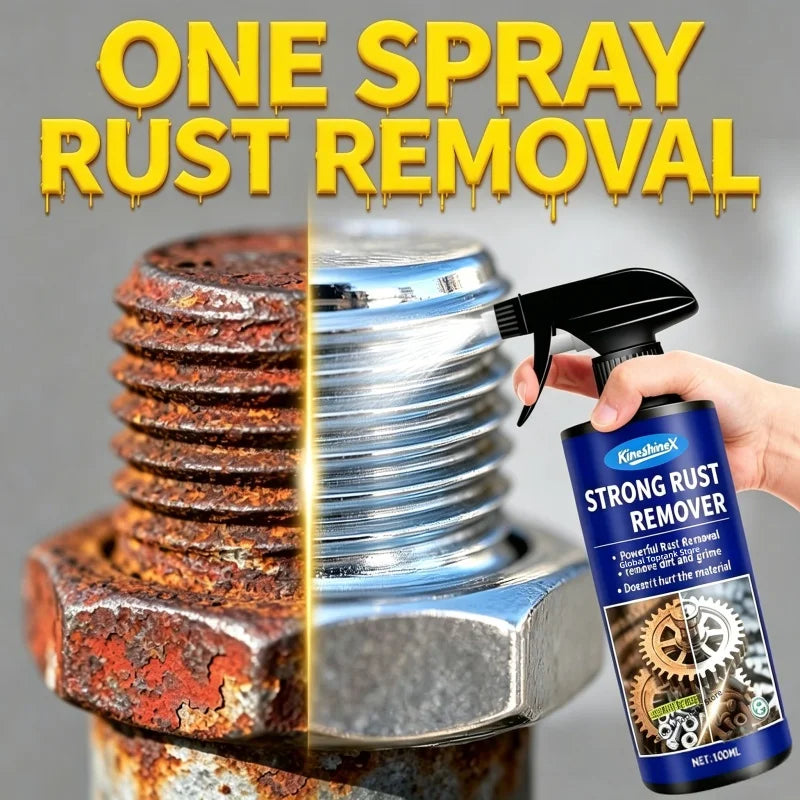 Automotive Rust Remover Spray - Fast-Acting 100ml
