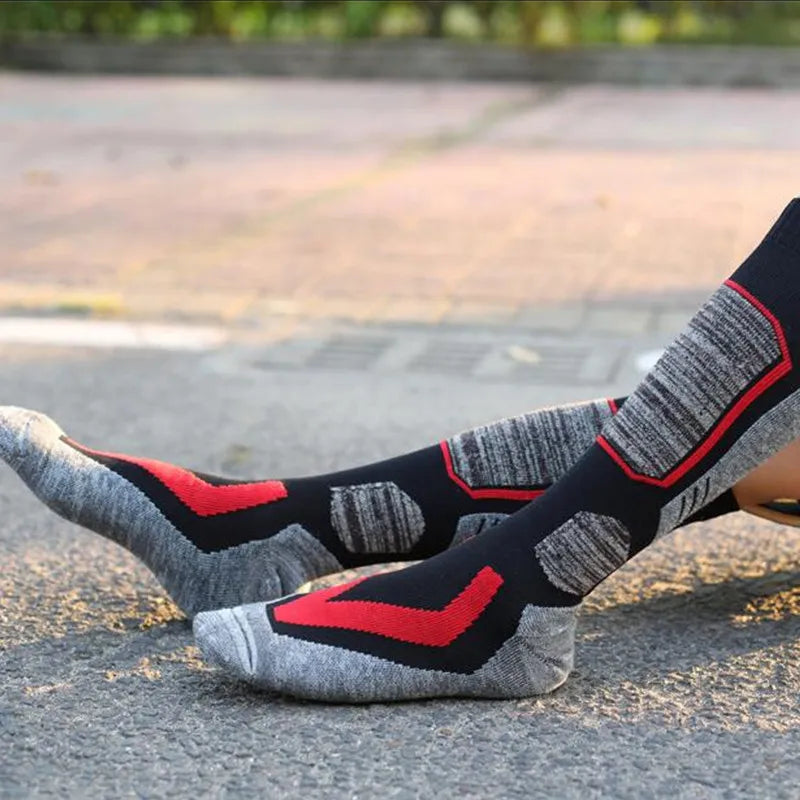 Winter Thermal Cotton Socks – Warm for Outdoor Work & Sports