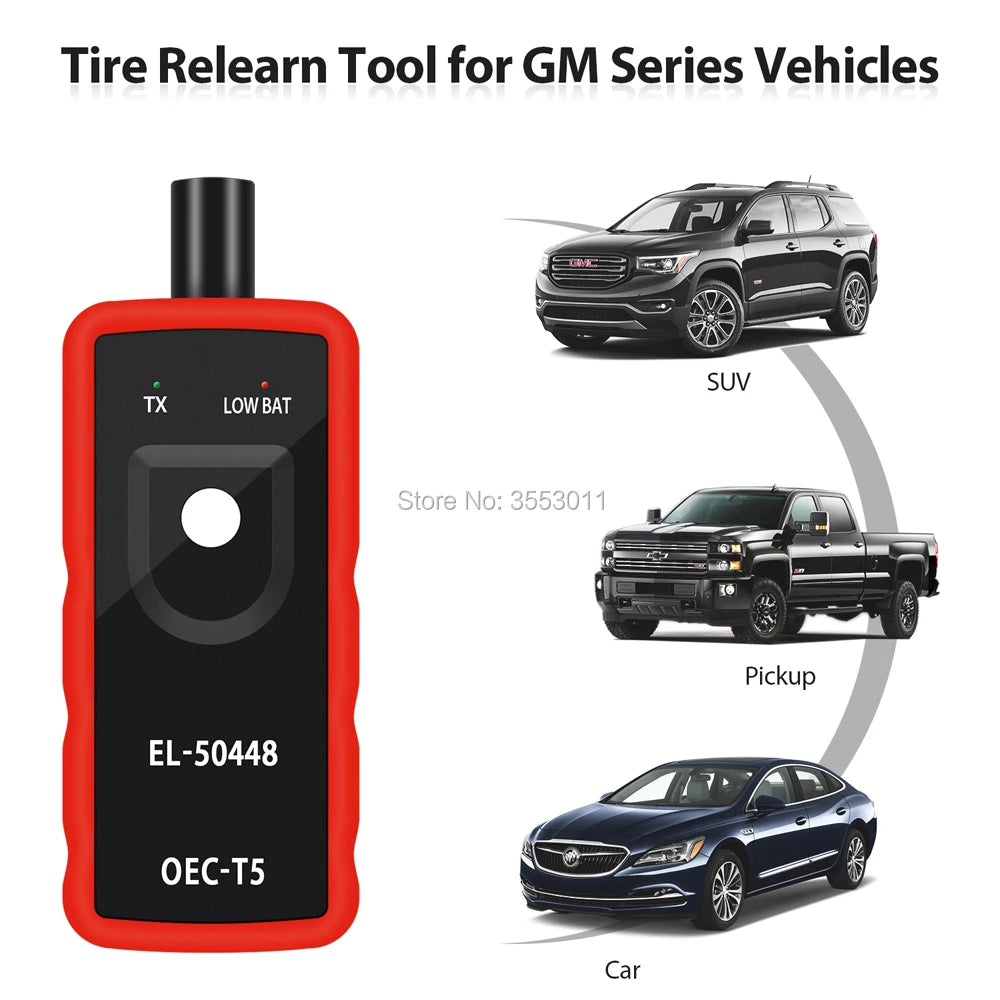 Universal TPMS Reset Tool for Ford, GM, Jeep & BMW - image 9