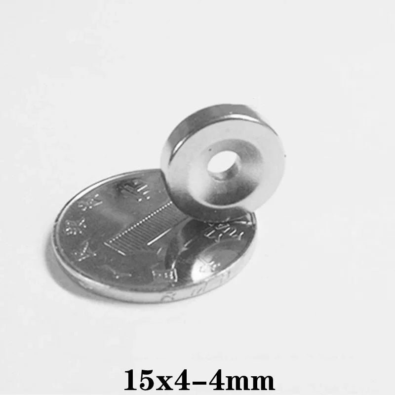 15x4-4mm Powerful Magnets Strong Disc Magnets For Fridge, DIY, Building, Scientific, Craft, Education 15*4-4 15x4-4