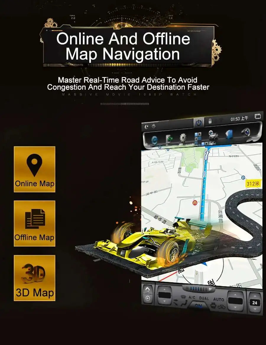 Android 14 128GB Car GPS Radio Lexus RX300/RX330/RX350/RX400h Harrier - image 39