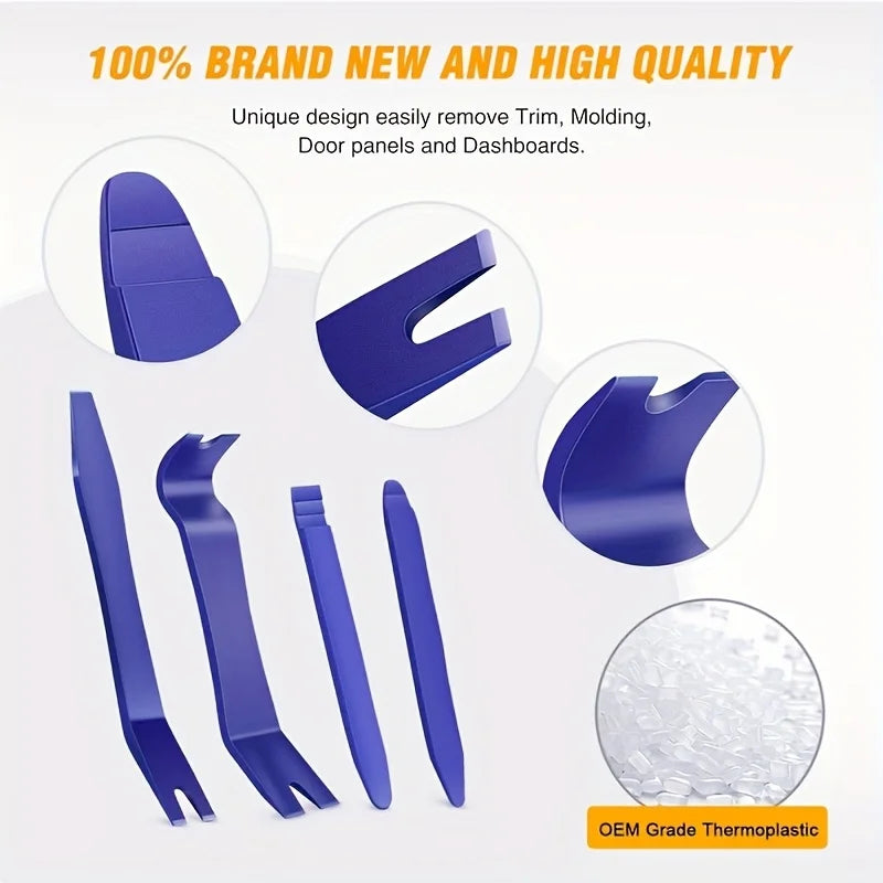 Universal Car Trim Removal Tool Kit – Non-Scratch Pry Bar Set - image 2
