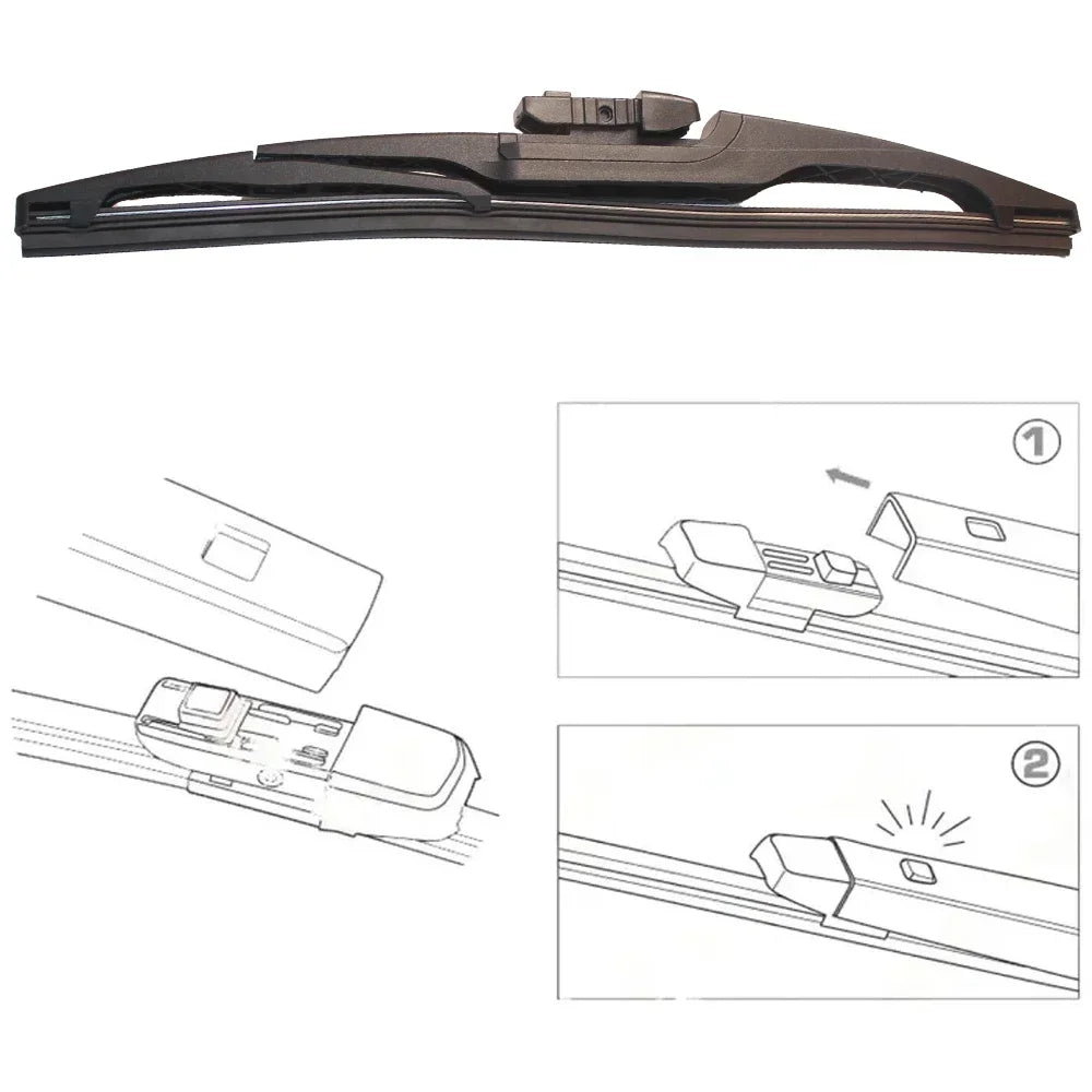 Wiper Blades Windscreen Brushes Compatible with Volkswagen Touareg CR 2019-2022