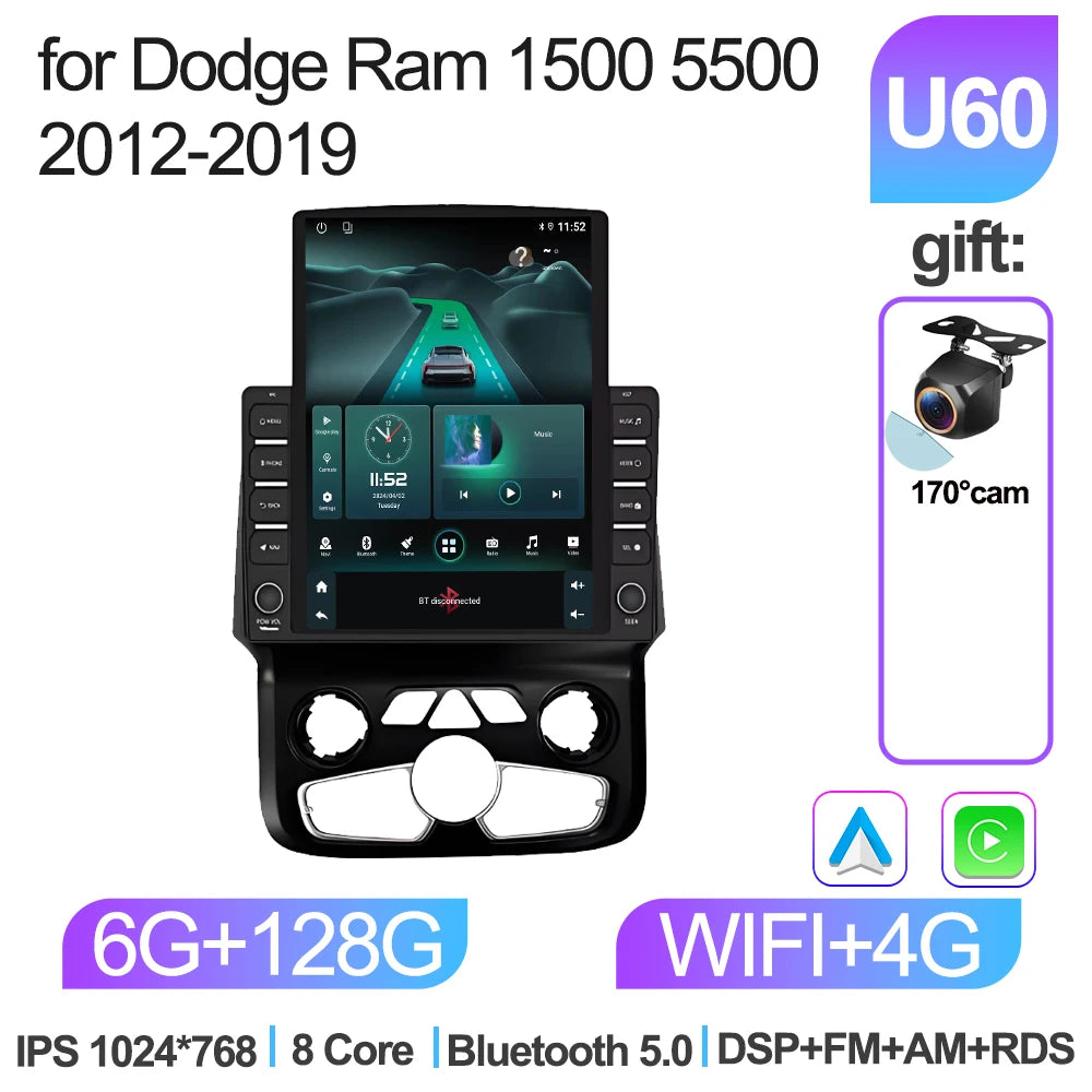 9.7-inch Android CarPlay Stereo for Dodge Ram 2012-2019 - image 43