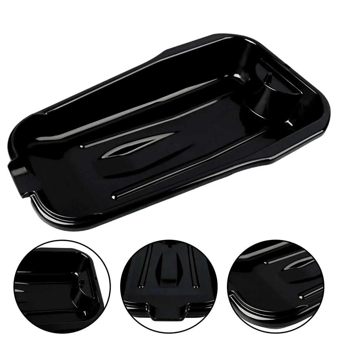 Oil Drain Pan | Large Capacity Leak-Proof | Automotive Repair Oil Container | for Garage Vehicle Service Engine Maintenance Work