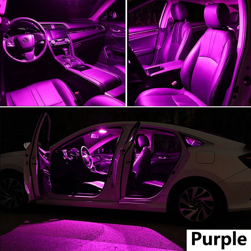 13-Piece LED Interior Light Kit for 2009-2014 Ford F-150 - image 14