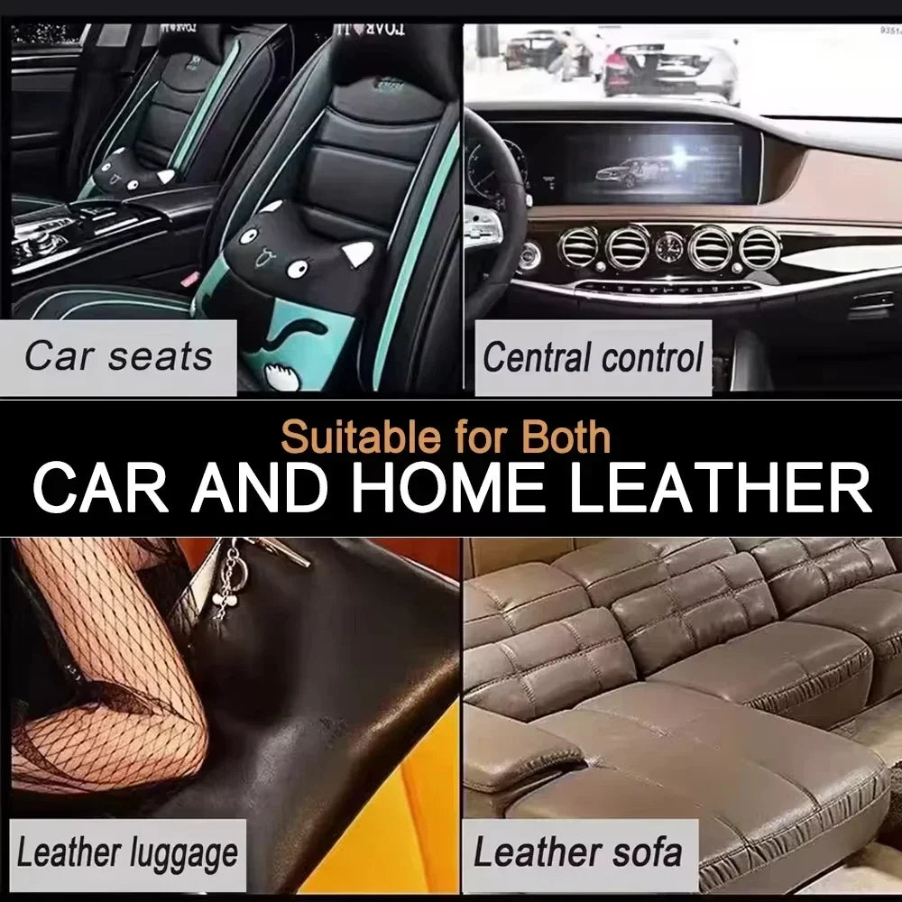 Leather Repair Filler Paste for Car Seats and Steering Wheel