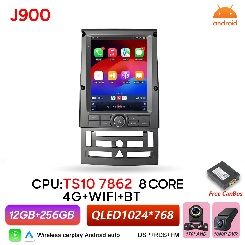 Peugeot 407 (2004-2011) Multimedia Radio with Wireless CarPlay & GPS - image 12