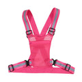 Reflective Safety Vests Lightweight Adjustable Elastic Vest Jacket Hi Vis Reflective Strips for Traffic Control Running Cycling