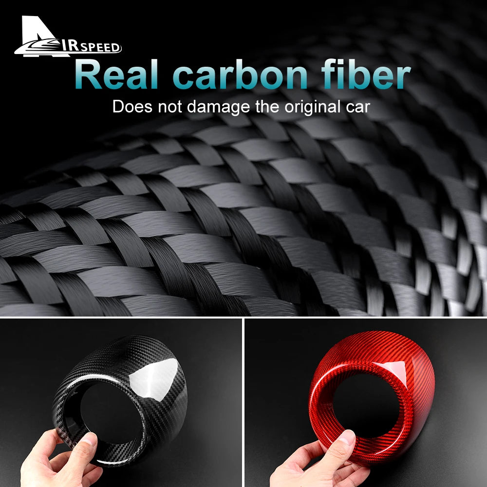 Carbon Fiber Trim Panel Sticker for Subaru BRZ/Toyota GR86 2021-2024 - image 3
