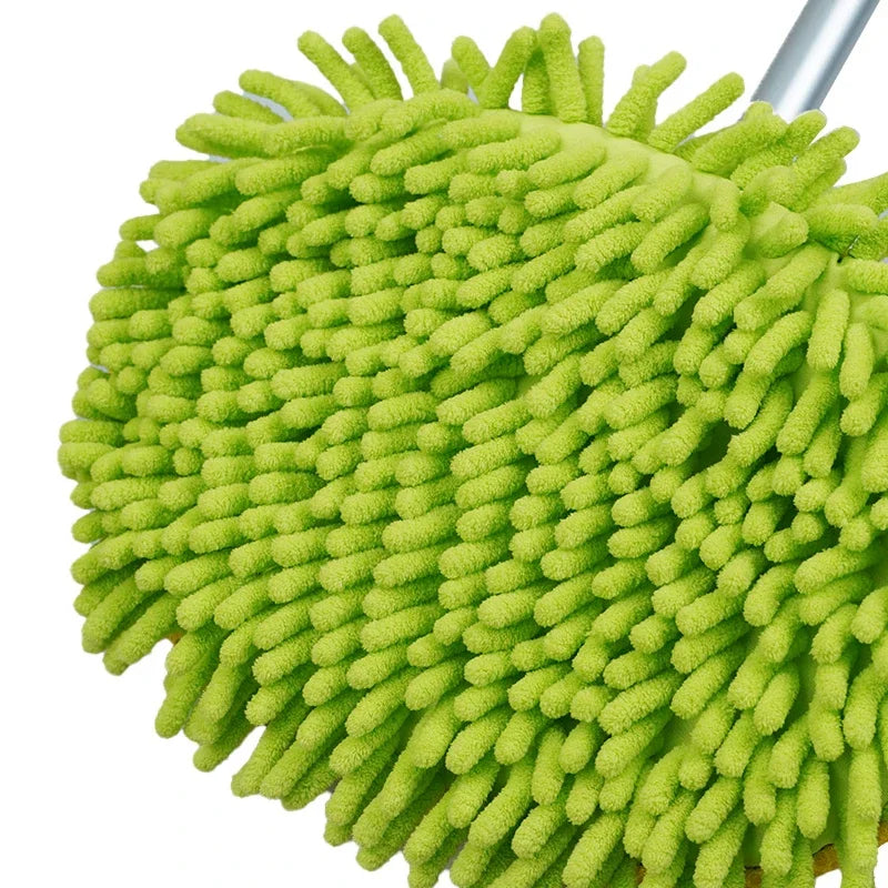 2-in-1 Telescoping Car Wash Mop and Chenille Wash Mitt