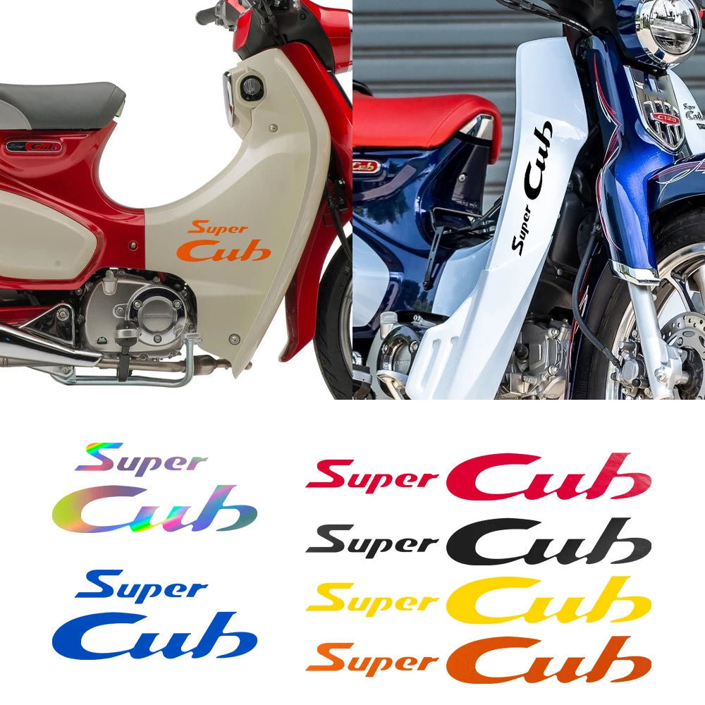 Motorcycle Vinyl Decals for Honda Super Cub 110, C125 and CT125