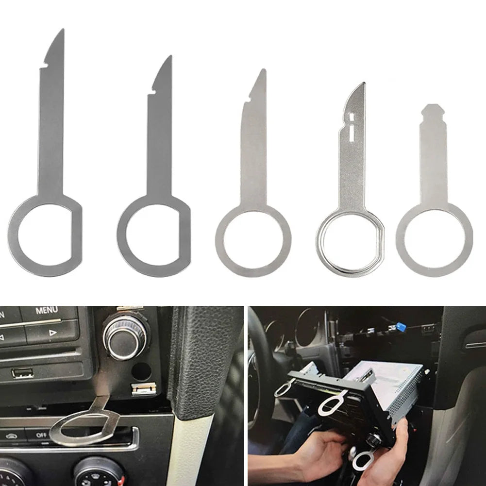 Car Radio Removal Tool Kit for VW Audi Ford - 2 Pieces