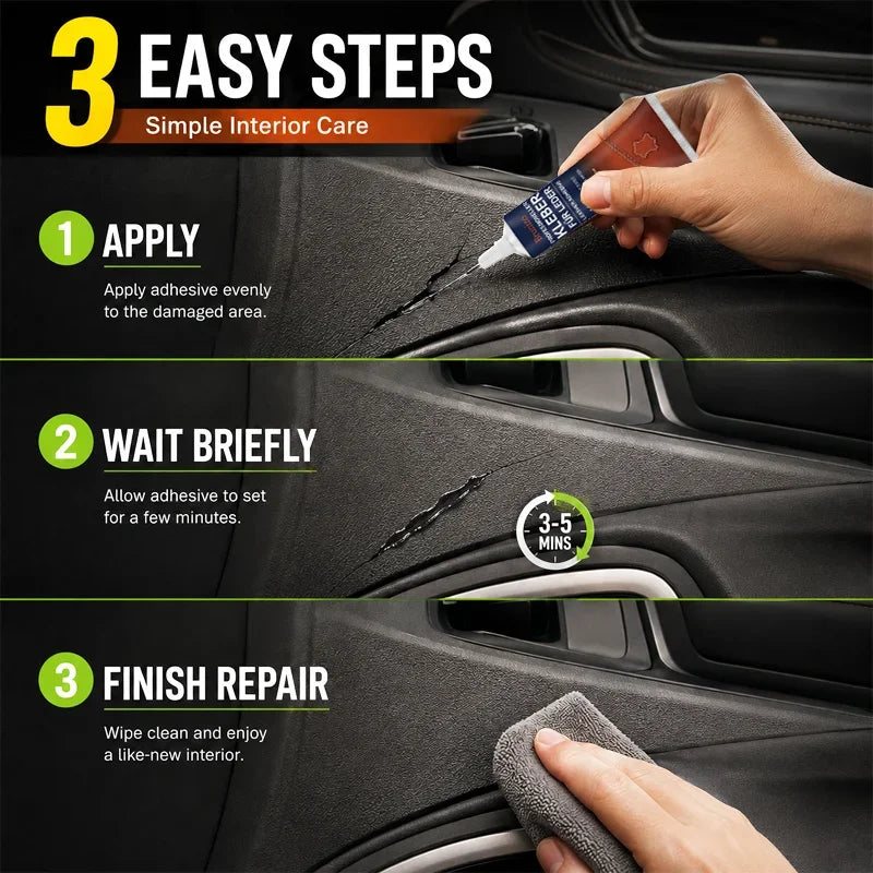 60ml Car Interior Repair Adhesive for Dashboard, Trim and Leather - view 3