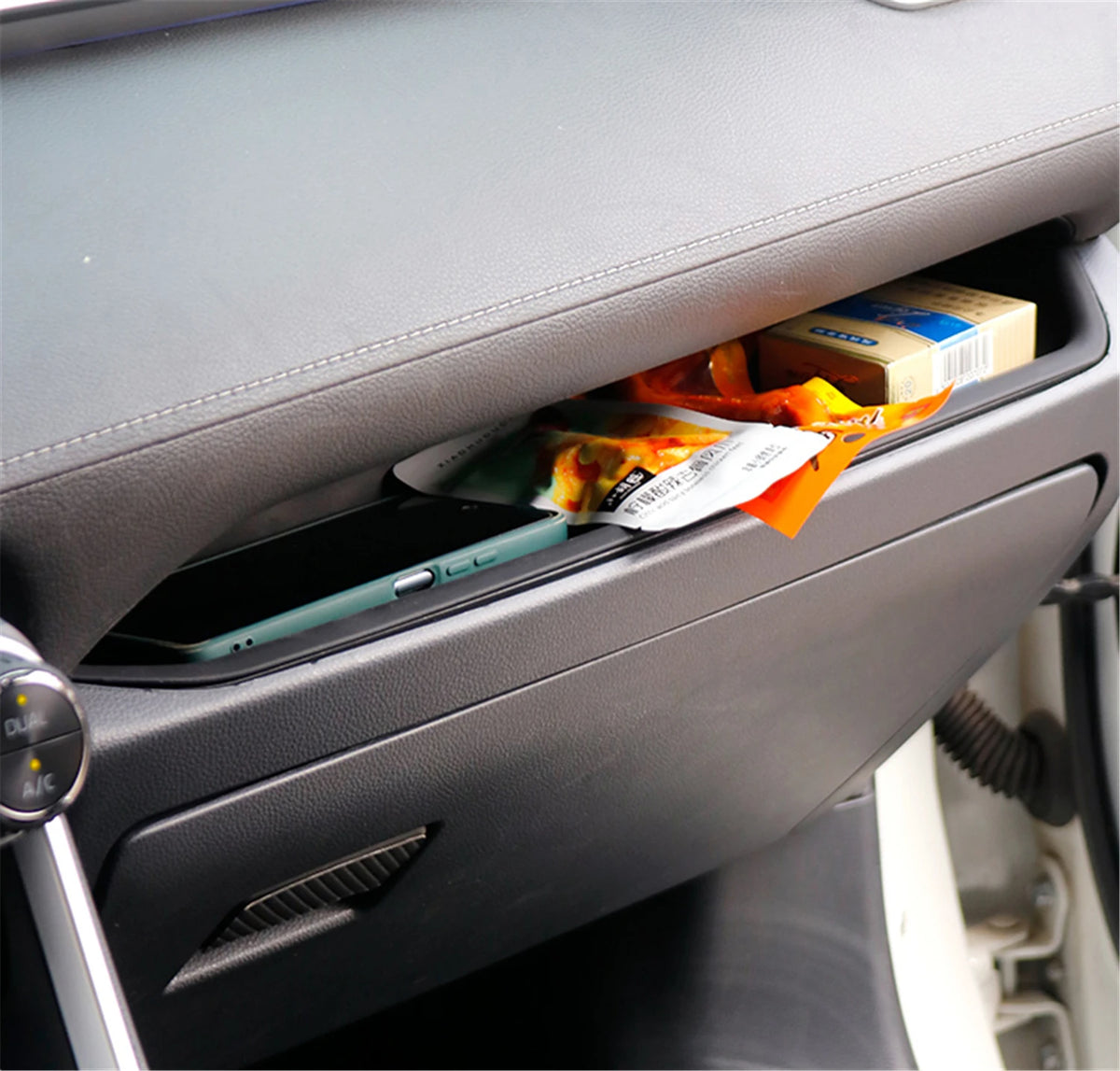 Silicone Center Console Storage Pads for Toyota RAV4 2020-2025