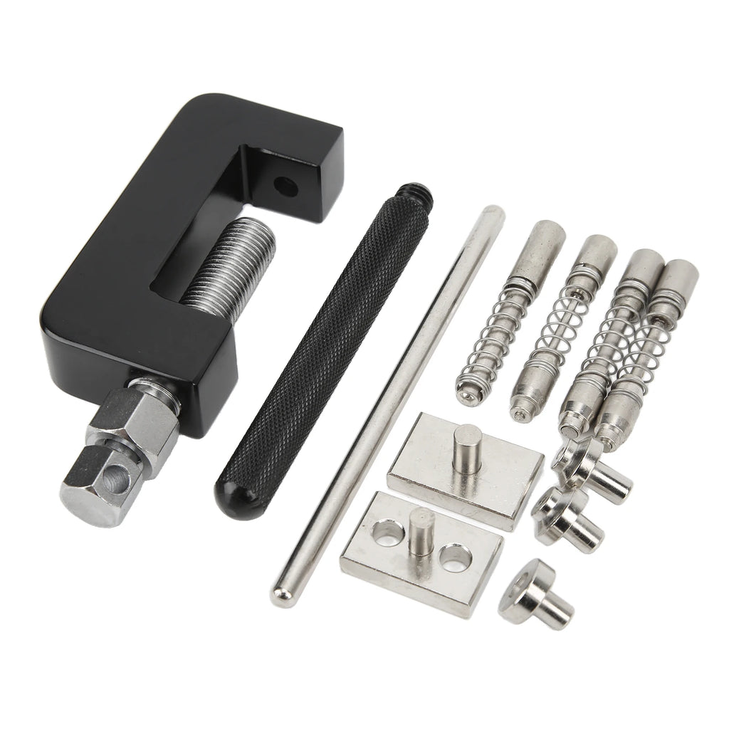 Universal Motorcycle Chain Cutter Breaker Riveting Tool – 12Pc Kit - image 12