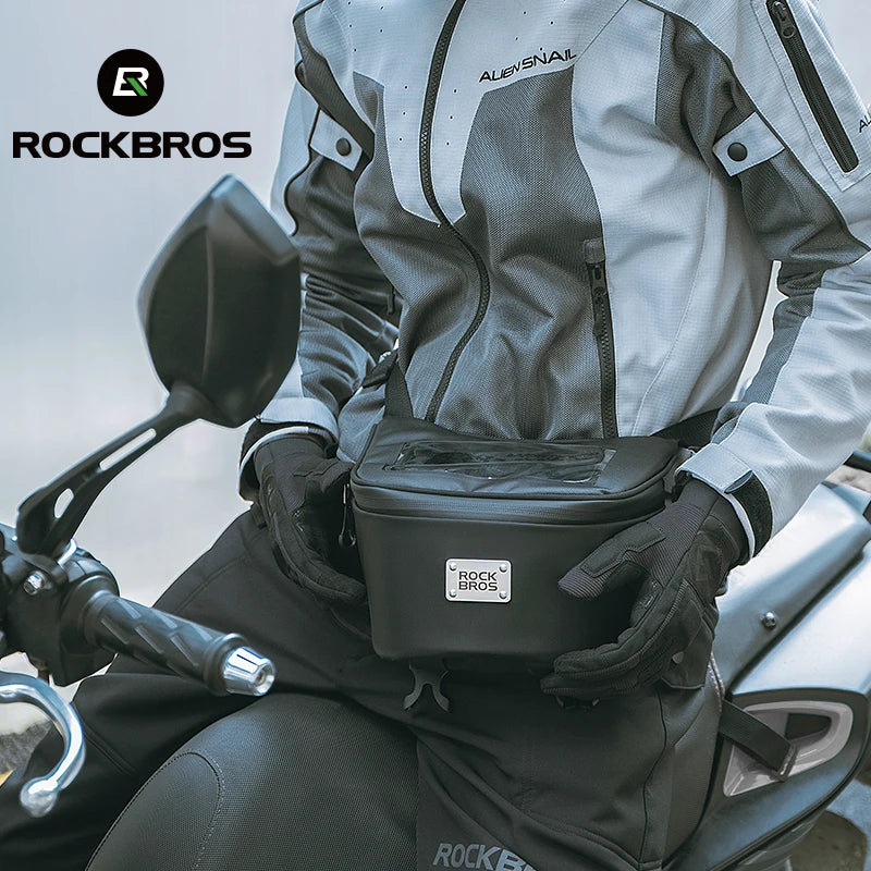 ROCKBROS Waterproof Motorcycle Front Bag with Phone Window - image 2