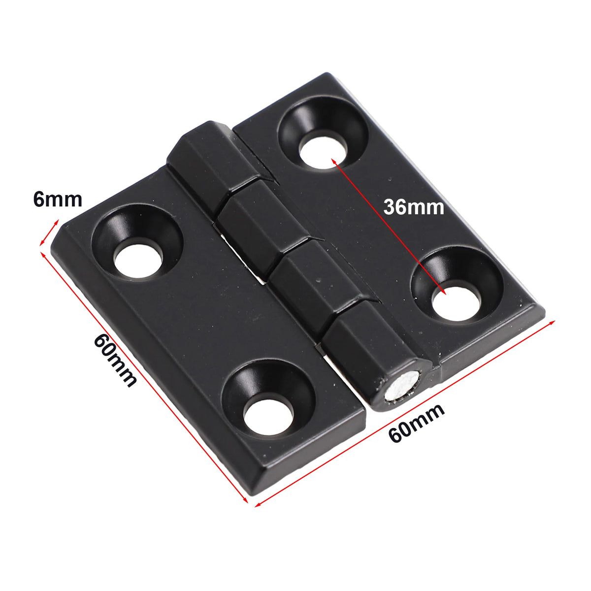 Black Metal Butt Hinges 40/50/60mm – Cabinet & Shed Hardware
