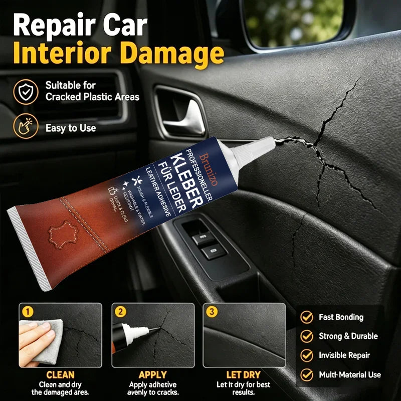 60ml Car Interior Repair Adhesive for Dashboard, Trim and Leather