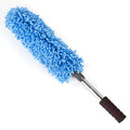 Retractable Microfiber Car Duster with Stainless Steel Handle