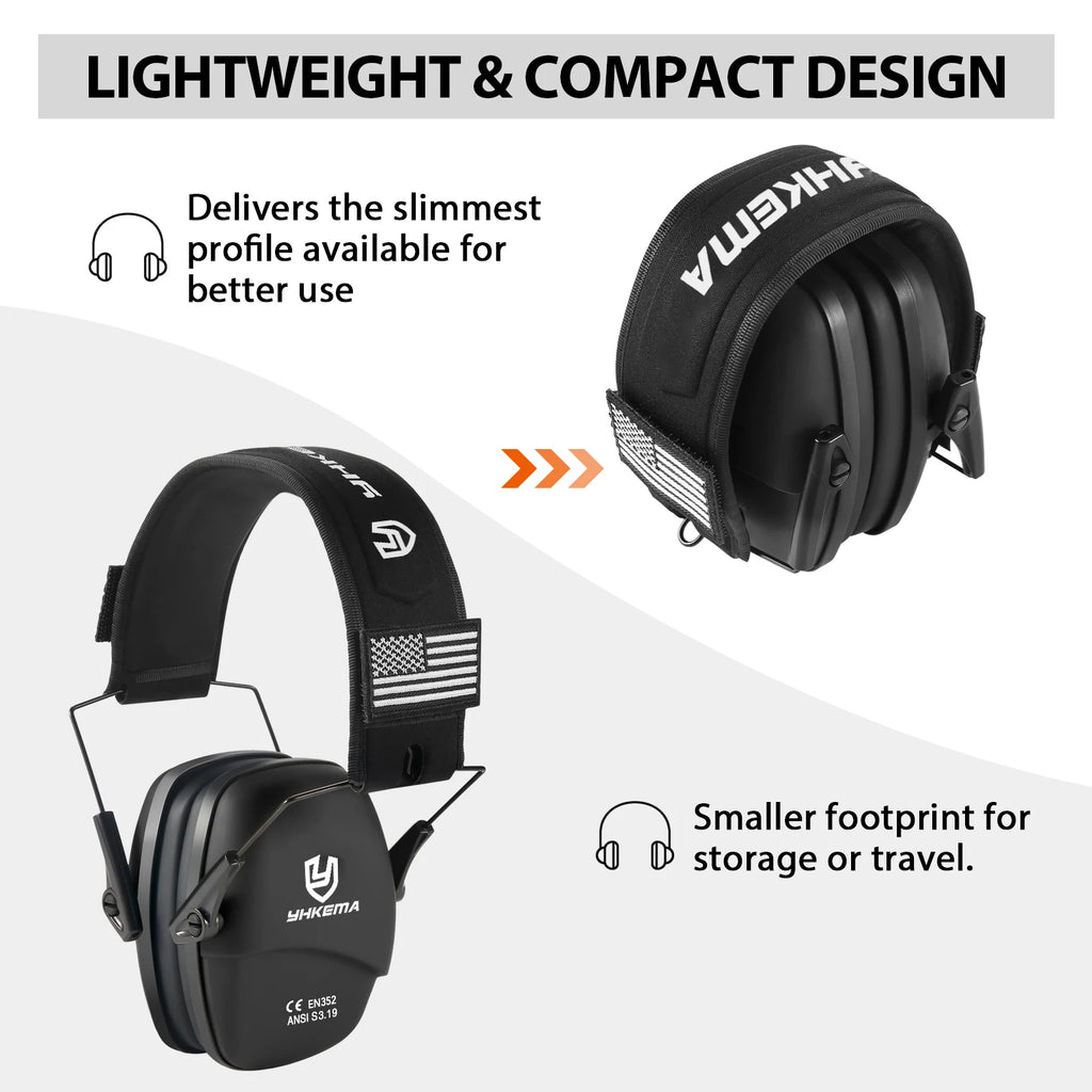 YHKEMA Noise-Reduction Shooting Earmuffs for Hunting - image 2