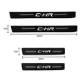 Carbon Fiber Door Scratch Protector Sticker for Toyota Camry RAV4 - image 9
