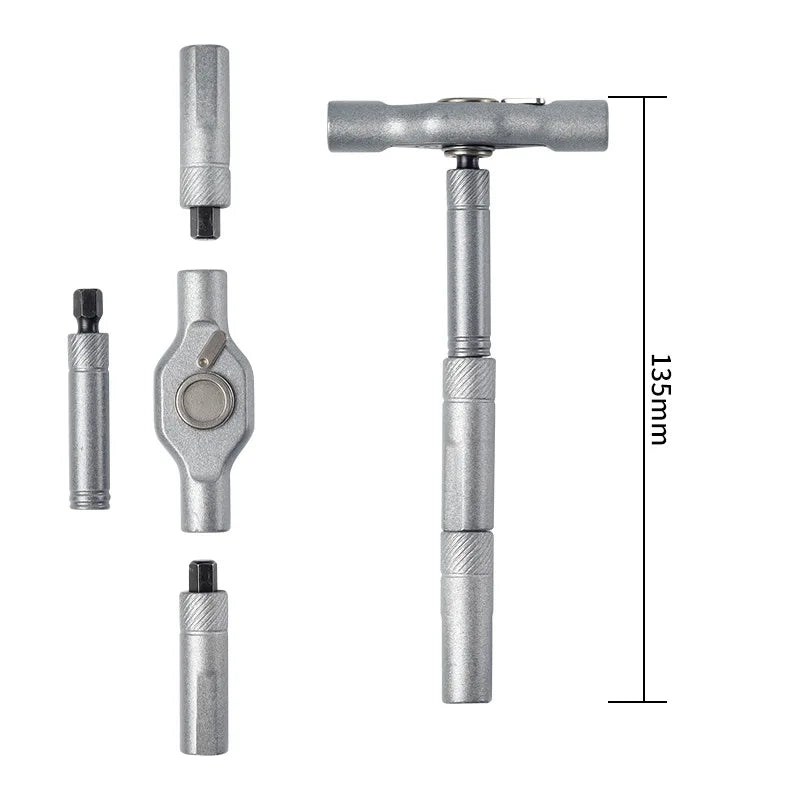 24-in-1 Ratchet Screwdriver Set | Magnetic Multi-Bit Tool Kit | Precision Hand Tools for DIY & Household Repair