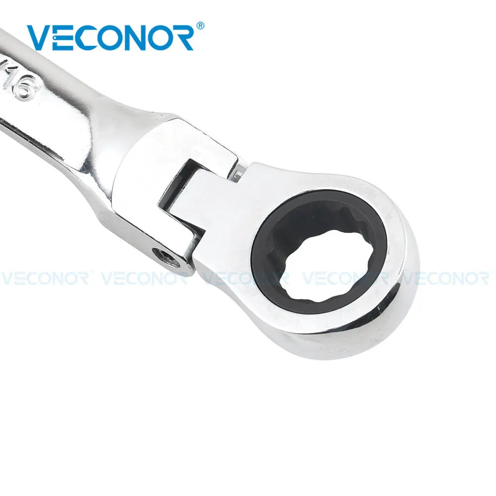 Universal Flexible Head Ratchet Wrench - 1/4" to 15/16" - image 2