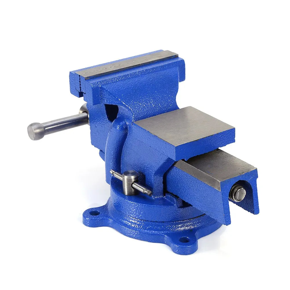 360° Swivel Base Bench Vise – 100mm Jaw, Heavy Duty
