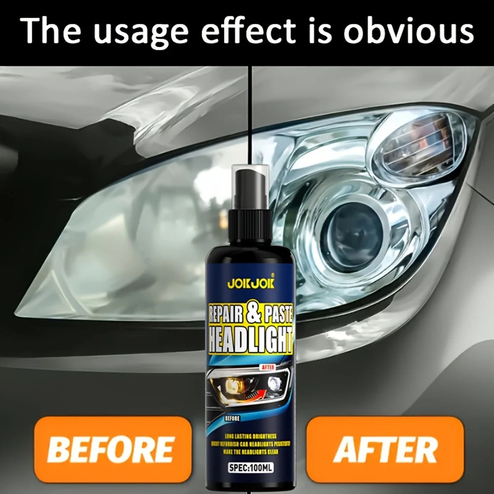 Headlight Restoration Spray - Clear & Lasting Shine (100ml) - image 3