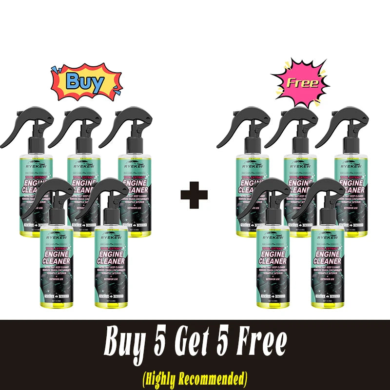 No Water Engine Cleaning Agent - Oil Stain & Rust Remover - image 7