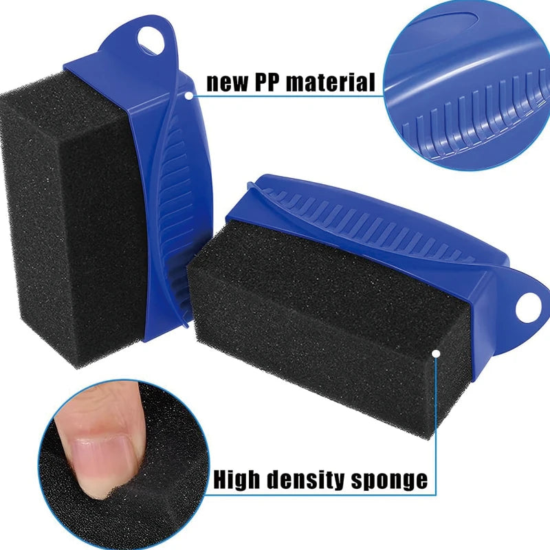 Car Tire Cleaning Brush & Sponge - Wheel & Rim Detailing Tool - image 5