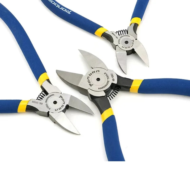 5/6/7 Inch Professional Cutting Pliers Wire Stripping Tool Side Cutter Cable Burrs Nipper Electricians DIY Repair Hand Tools