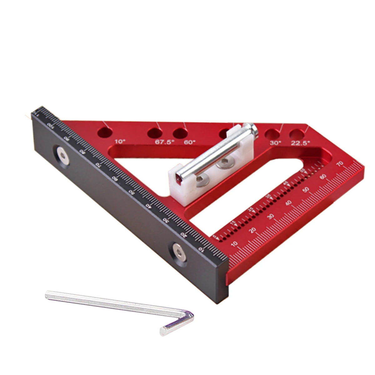 3D Multi-Angle Measuring Ruler - Precision Aluminum Tool - image 7