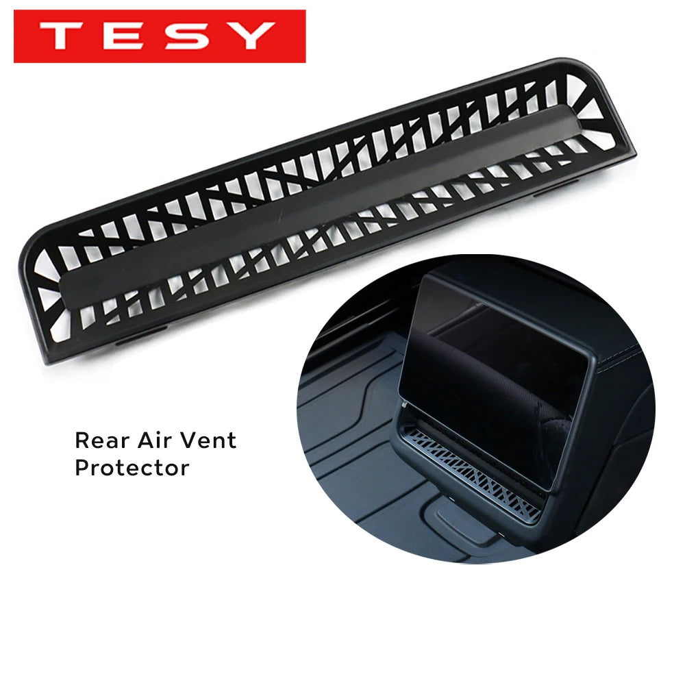 Rear Air Vent Cover for Tesla Model Y Juniper, YL and Model 3 Highland
