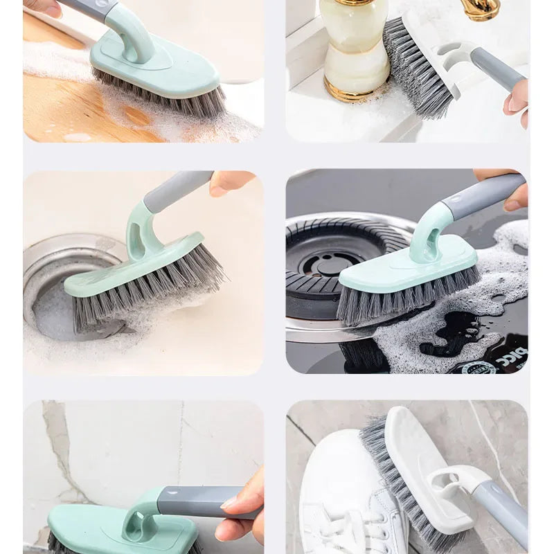 360° Deep Cleaning Corner Brush – Bathroom & Kitchen Floors