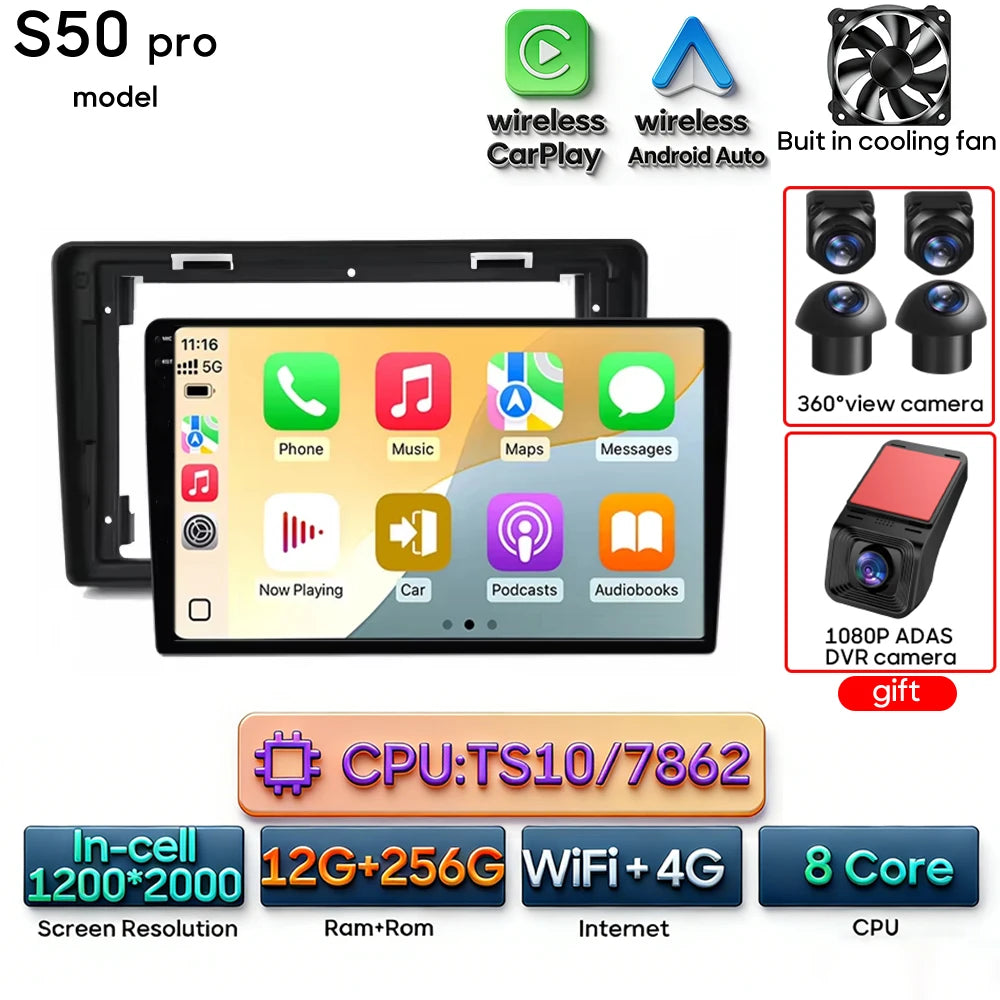 9-Inch Android 16 Car Multimedia Player GPS Peugeot Citroen - image 21