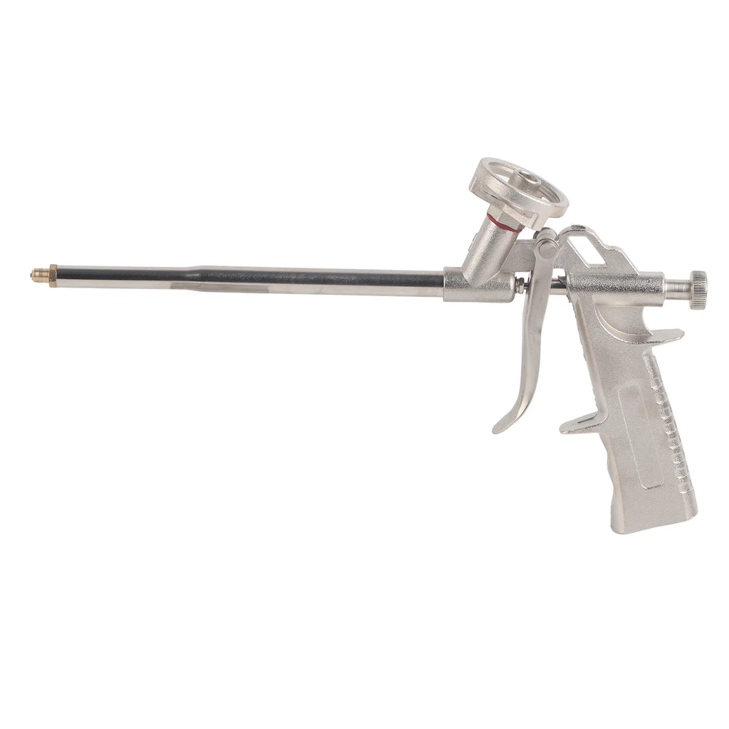 Stainless steel expanding foam gun, PU sealant dispensing applicator