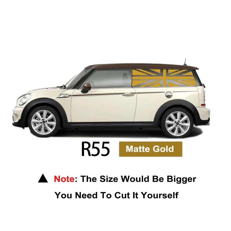 Union Jack Vinyl Car Stickers for MINI Cooper (2 Pack) - image 6