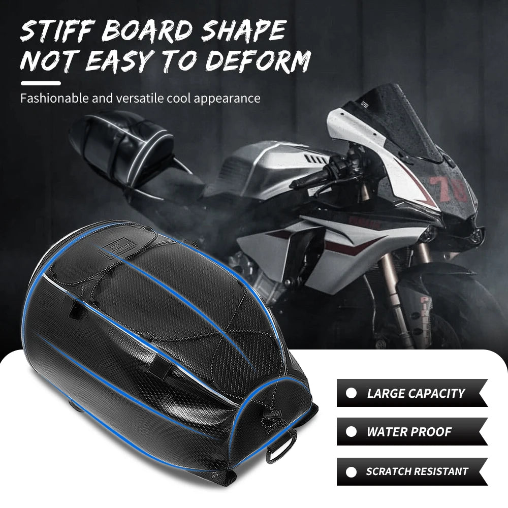 Waterproof Motorcycle Tail & Helmet Bag - image 9