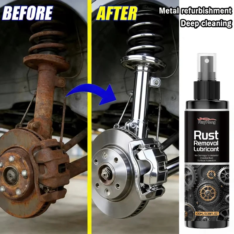 Rust Remover Spray for Car Wheels and Metal Surfaces, 100ml