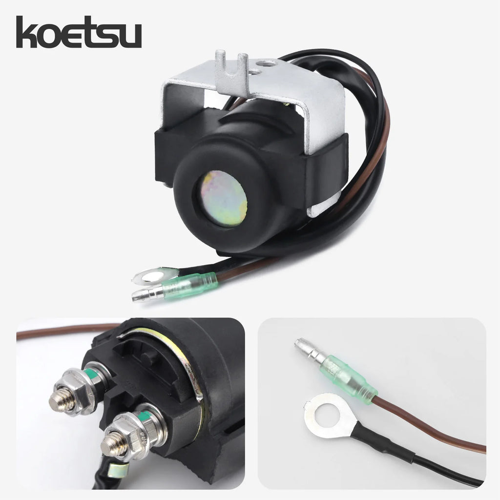 Starter Relay Assembly for Outboard Boat Engines, 2 and 4 Stroke - view 3