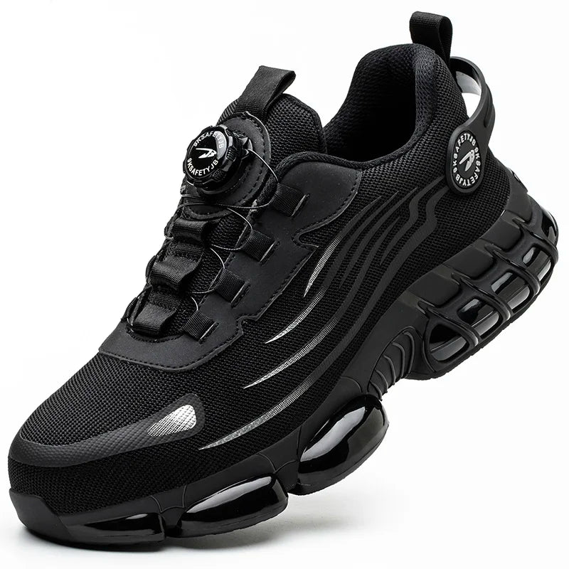Waterproof Steel Toe Safety Work Boots, Anti-Impact and Anti-Puncture
