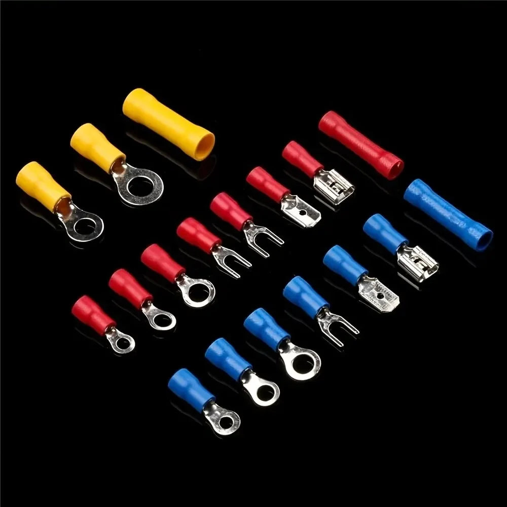 280-Piece Cold Crimp Terminal Kit – Spade & Butt Connectors