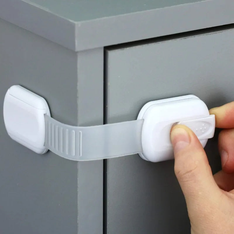 Adhesive Baby Safety Locks for Drawers & Cabinets - image 8