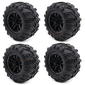 4PCS 12mm Hex Skidproof Rubber Tire 6034 for SCY 16101 PRO 16102 PRO Upgrade 1/16 RC Monster Truck Wheel Parts