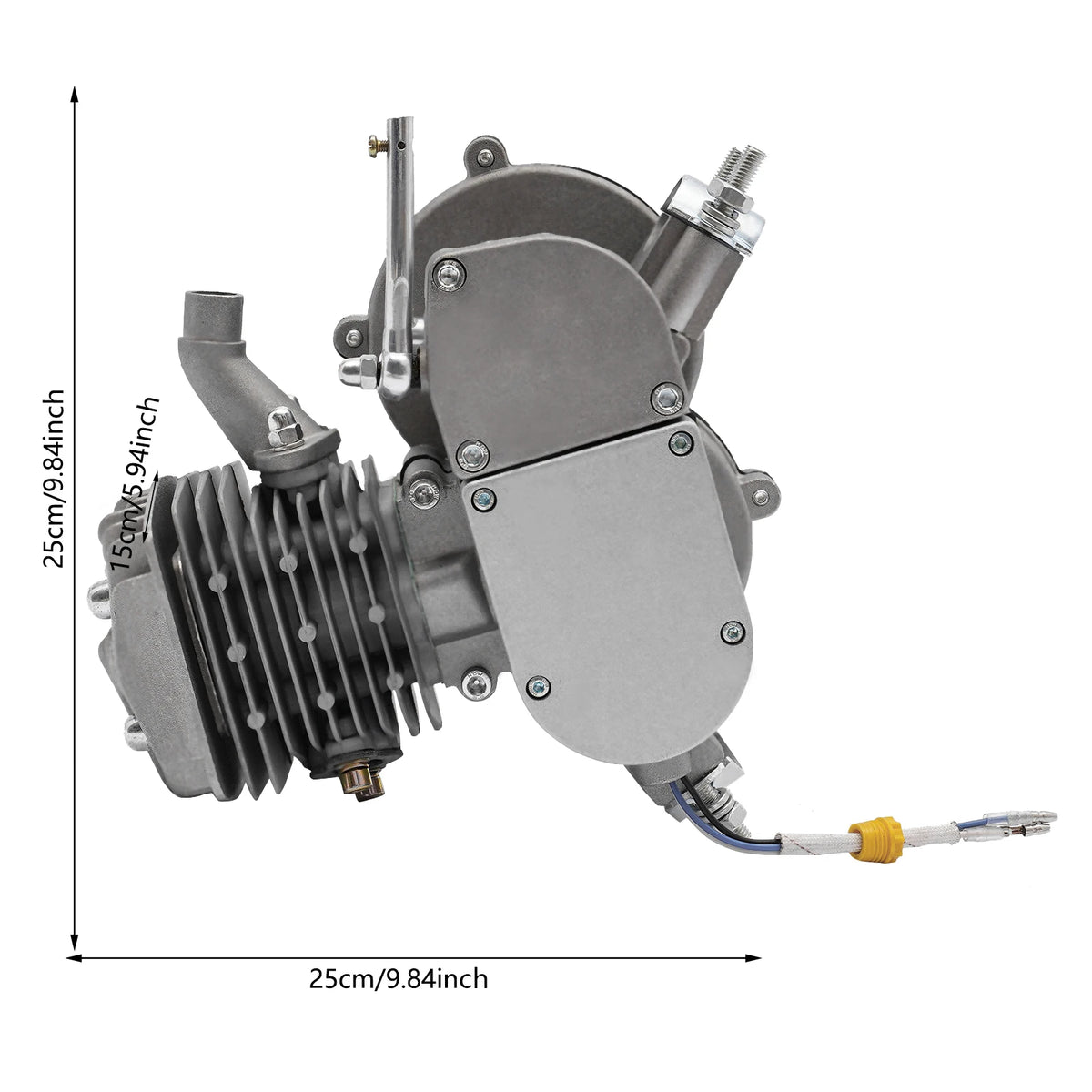 80cc Class 2-Stroke Bicycle Engine for 26 to 28 Inch Bikes