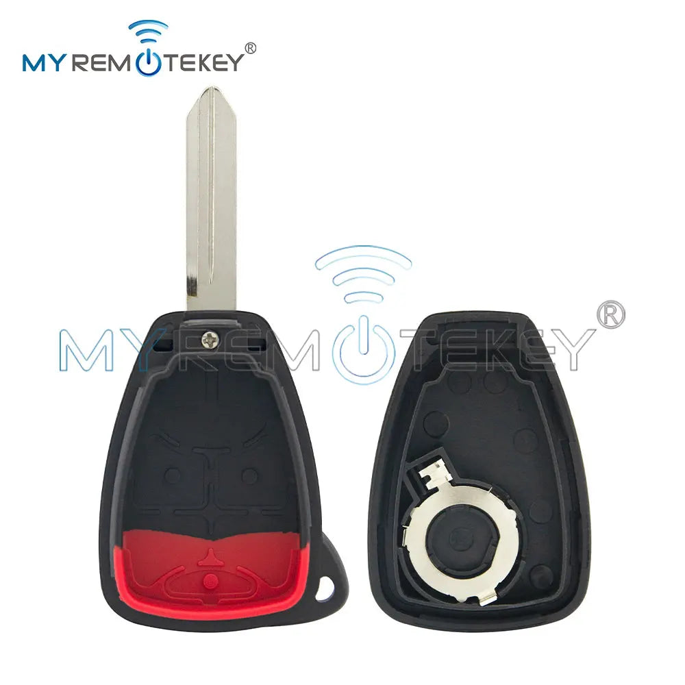 Replacement Key Shell Case for Chrysler Dodge Jeep (2-6 Button) - image 4