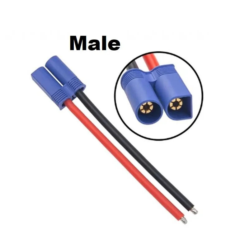 EC5 Cable 12AWG 10CM Wire Harness Connector Welding Wire Male Female Socket